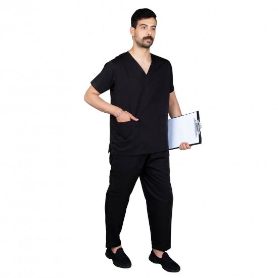 صورة سكراب طبي للجنسين , اسود